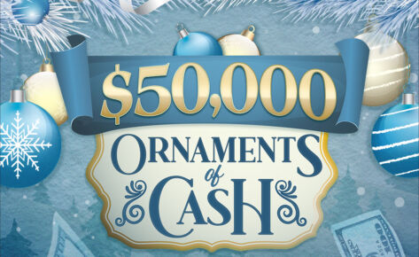 $50,000 Ornaments of Cash