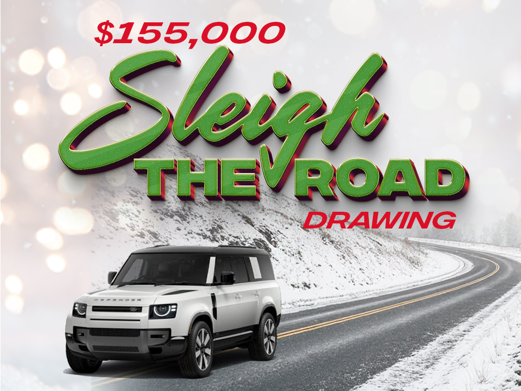 $155,000 SLEIGH THE ROAD DRAWING